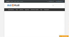 Desktop Screenshot of busplus.cat