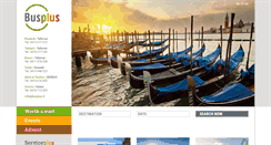 Desktop Screenshot of busplus.it