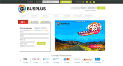Desktop Screenshot of busplus.com.ar